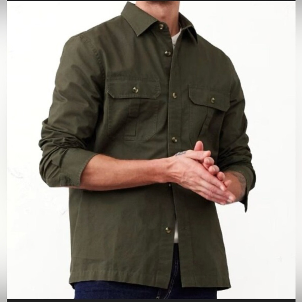 Banana Republic Factory Ripstop Overshirt
